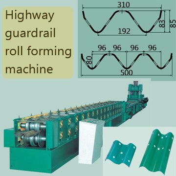 Expressway Guardrail Board Roll Forming Machine (HKY)