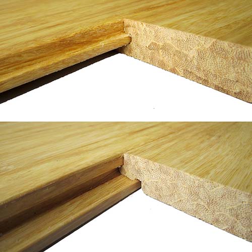 T&G Solid Strand Woven Natural Bamboo Flooring