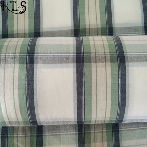 Cotton Poplin Woven Yarn Dyed Fabric for Garments Shirts/Dress Rls40-1po