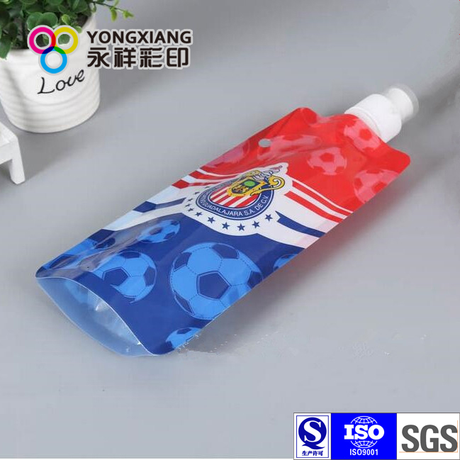 Color Customized Stand up Spout Pouch for Liquid Laundry Detergent