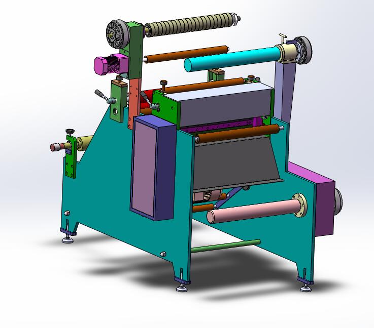 Label and Film Sheet Cutting and Rewinding Machine (DP-360)