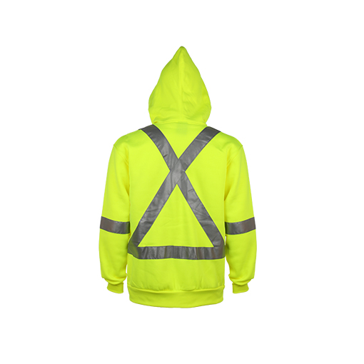 New Design Hivis Reflective Safety Hooded Sweatshirt