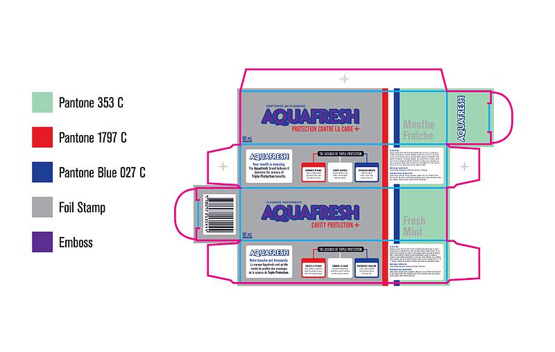 2018 Toothpaste Paper Box for Family Use