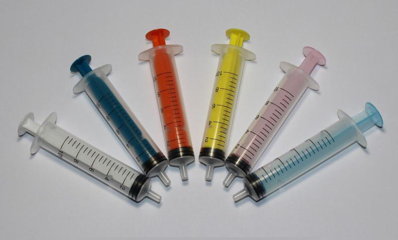 10ml Colorful Prefilled Syringe with CE&ISO Approved