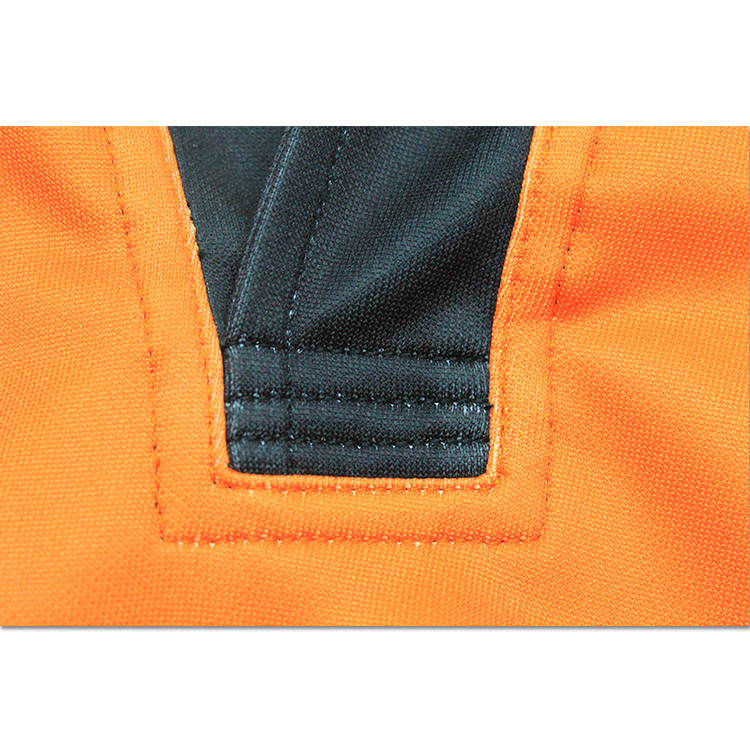 Cheap Wholesale Football Jersey Orange Soccer Uniforms for Teams