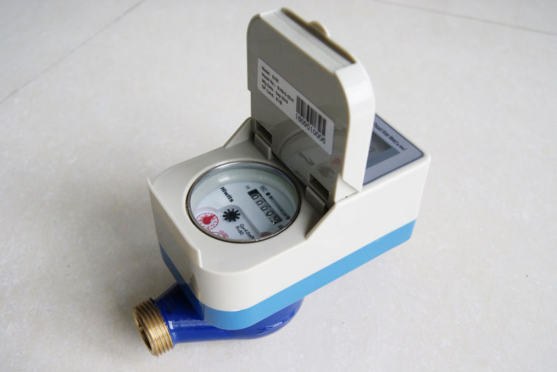 IC Card Prepaid Water Meter with Brass Body