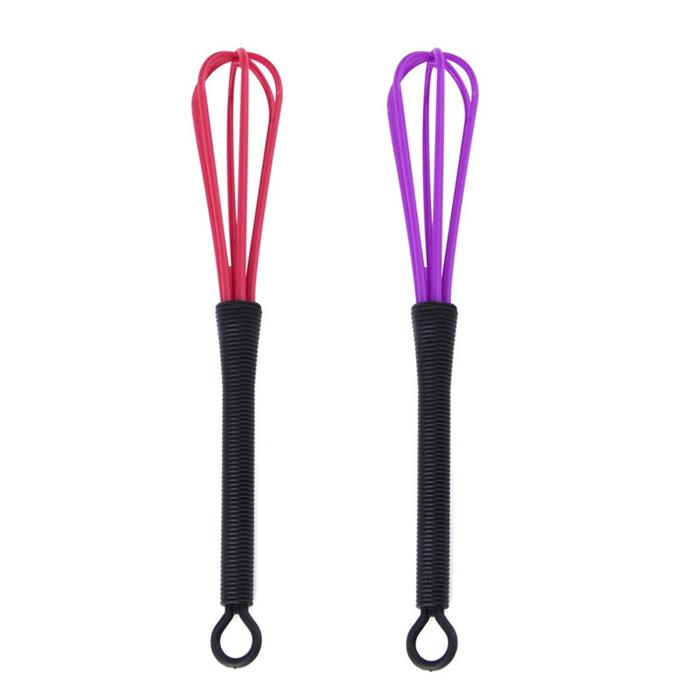 Handle Whisk Silicone Kitchen Mixer Balloon Egg Beater Cooking Tools