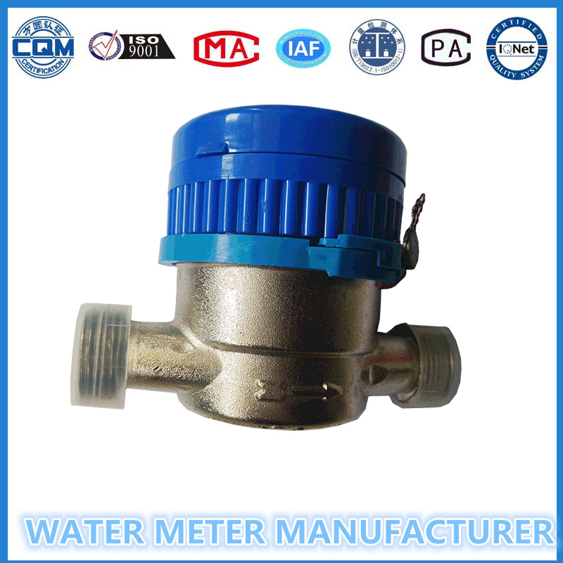 Single Jet Water Meter Iron Wet Water Meter