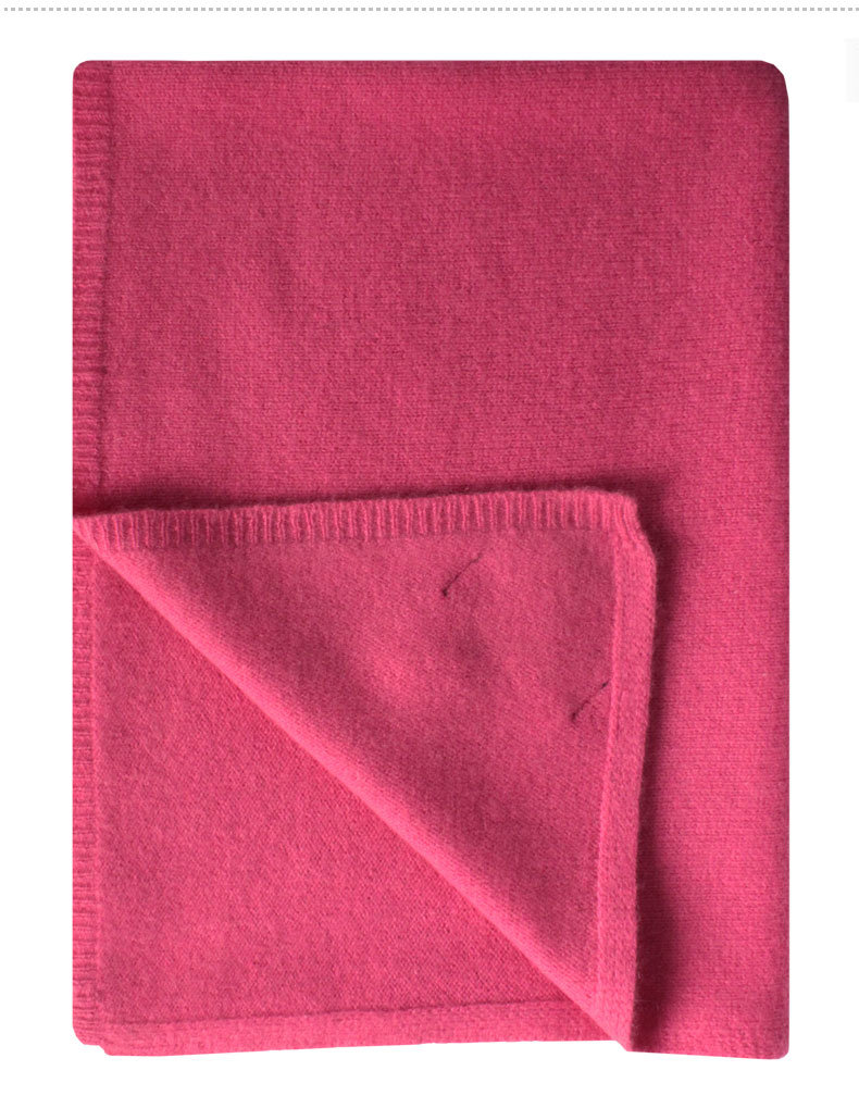 Factory Whole Sell Cashmere and Wool Blended Baby Knitted Blanket