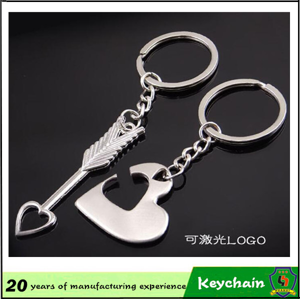 Saint Valentine's Day Promotional Gift Couple Key Chain