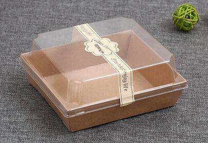 Kraft Paper Brown Sandwich Packaging Box