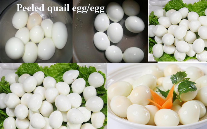 Automatic Quail Egg Peeler Quail Egg Peeling Machine