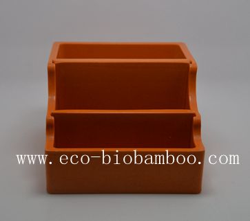 Bamboo Fiber Business Card Box with Eco-Friendly (BC-CB1001)