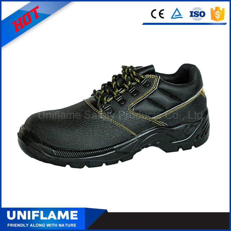 Steel Toe Cap Black Safety Shoes Ufa026