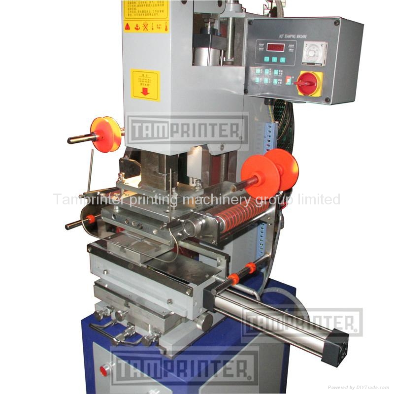 Tgm-100 Pneumatic Fast Round Surface Hot Foil Stamping Machine