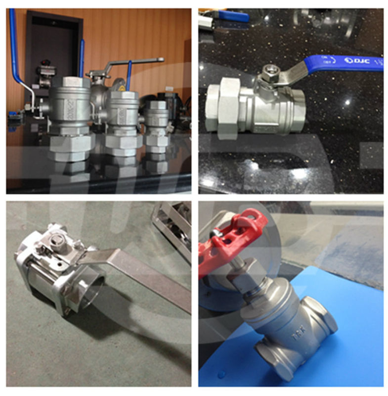 1PC Stainless Steel Flanged Floating Ball Valve