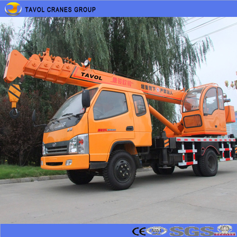 Small Truck Crane for Construction in Bangladesh