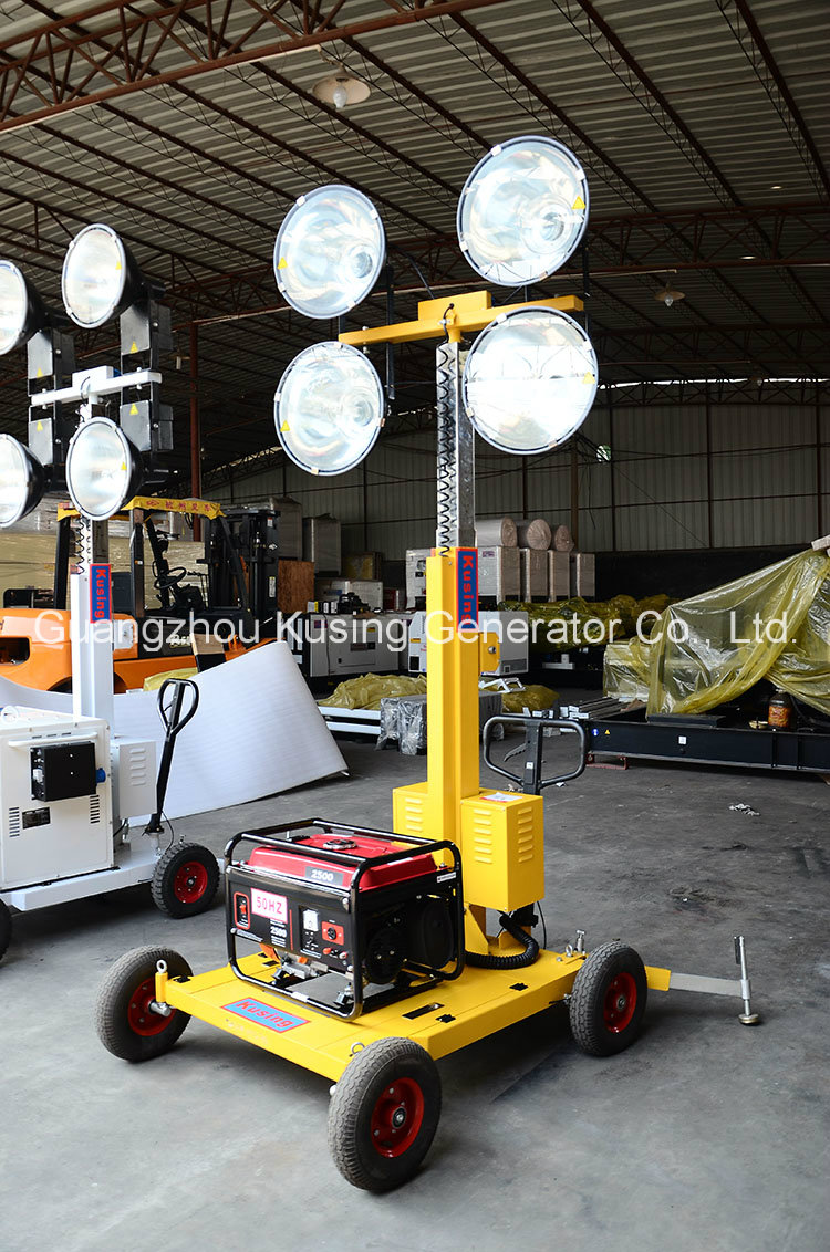 portable Mobile Light Lighting Tower Generator Set Series