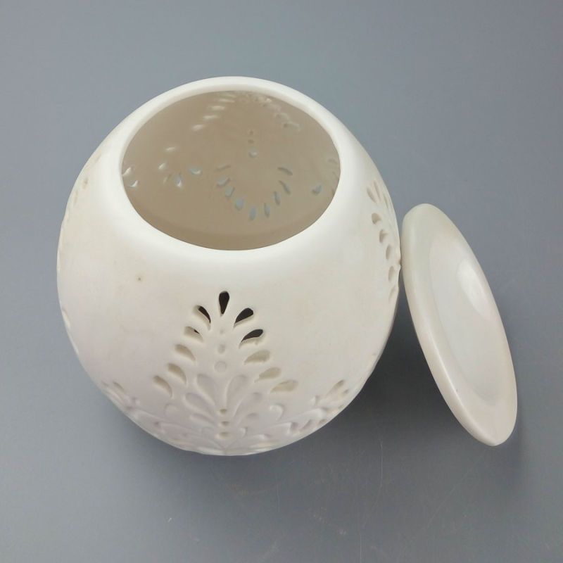 New Design Ceramic Tealight Oil Burner/Wholesale Ceramic Oil Diffuser