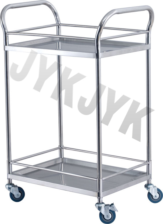 Stainless Steel Fan-Shaped Operation Apparatus Cart