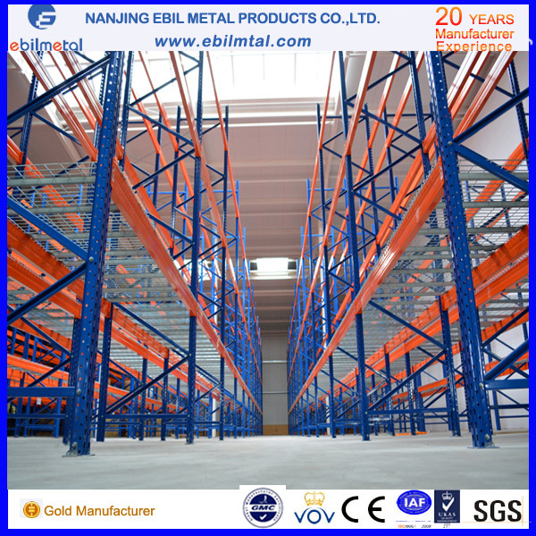 American Metallic Teardrop Pallet Rack with Ce / ISO Certificates