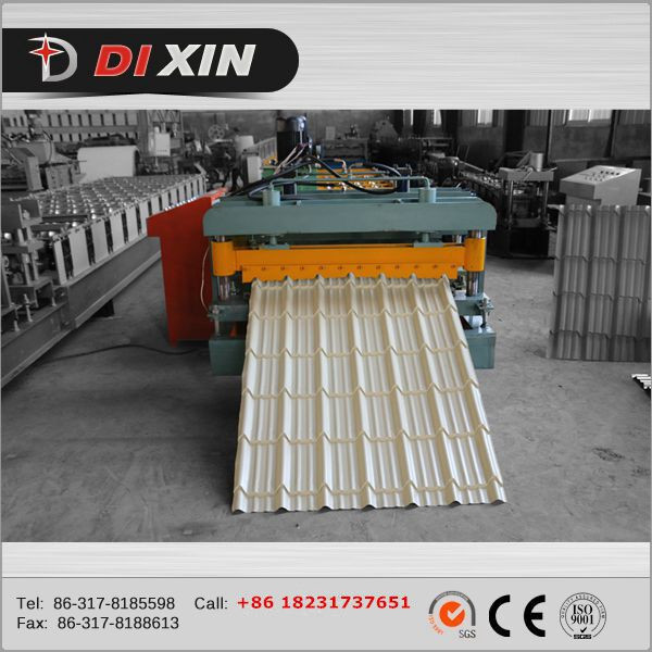 Colored Steel Roof Panel Roll Forming Machinery