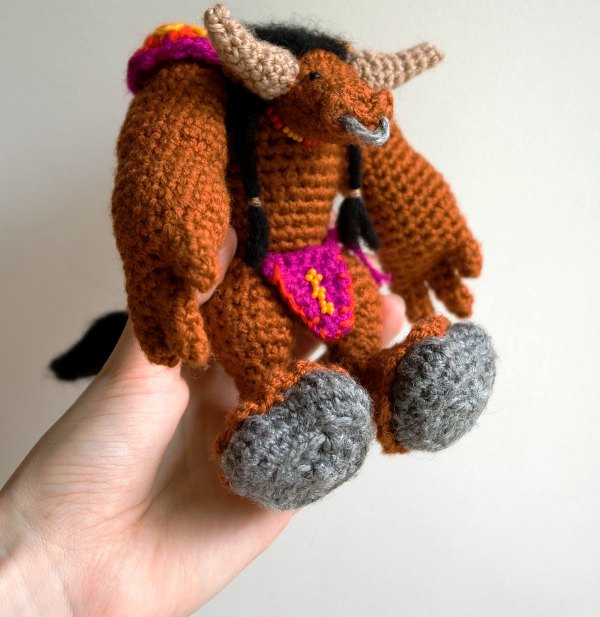 Wow Warcraft Plush Stuffed Hand Crochet Amigurumi Knit Doll Toy