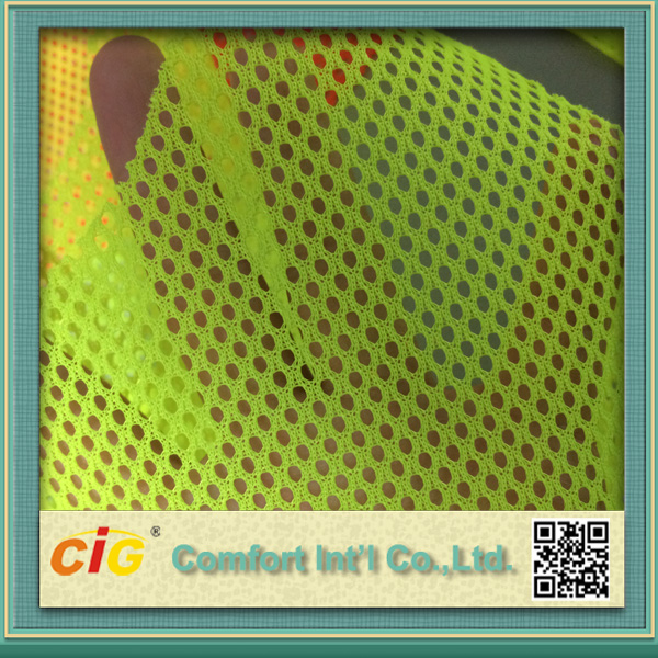 Orange Fabric Mesh Fabric for Safety Vest