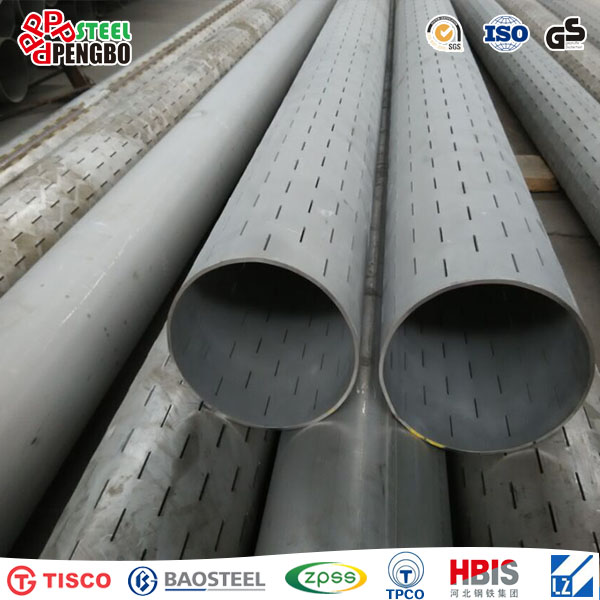 Stainless Steel Seamless Slotted Pipe with Ce in Factory