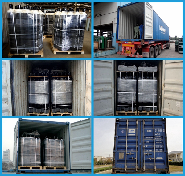 50L High Pressure Seamless Steel Industrial Gas Cylinder (EN ISO9809)