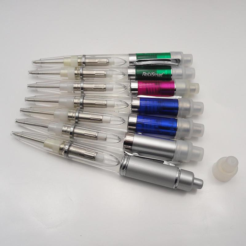 2 in 1 Promotional LED Light Pen with Ball Pen, Light Ball Pen