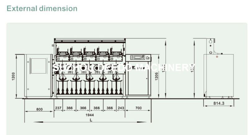 Single Spindle Controlling Winding Machine