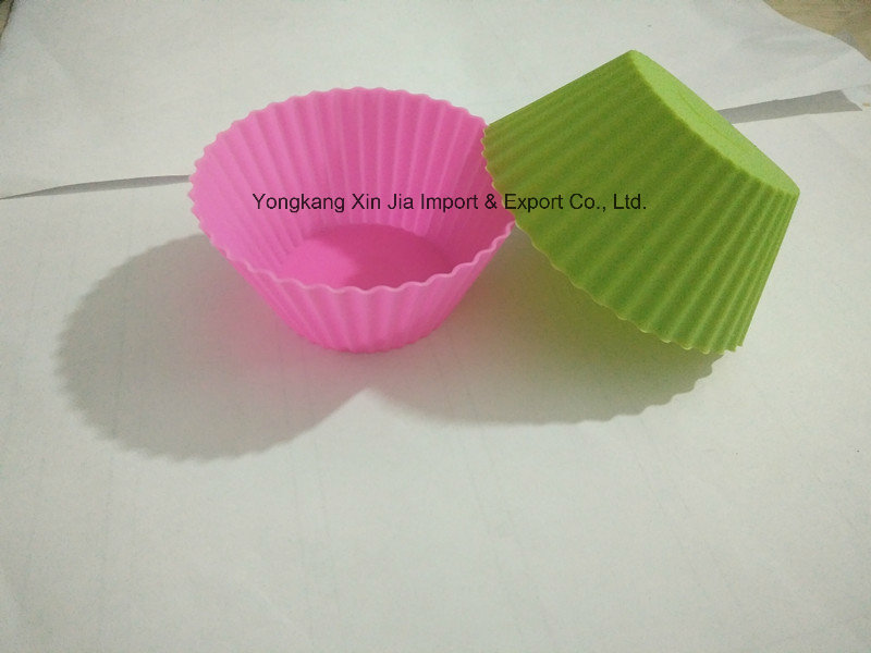 Cake Tool Silicone Round Shape Baking Cups