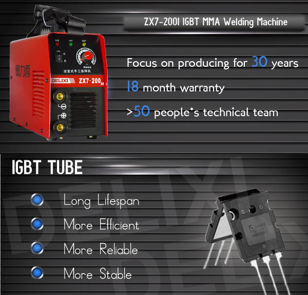 Newest! ! ! IGBT MMA Zx7 Welding Product Zx7-200I