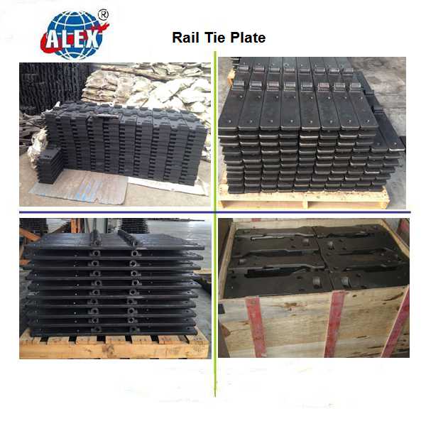 Cast Iron Rail Tie Plate for Railroad Fastening System