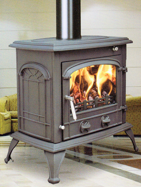 Round Classic Cast Iron Stove (FIPA 066) /Wood Burning Stove