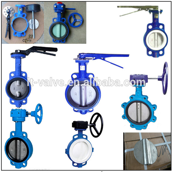 Cast Iron Butterfly Valve, 6 Inch Butterfly Valve Butterfly