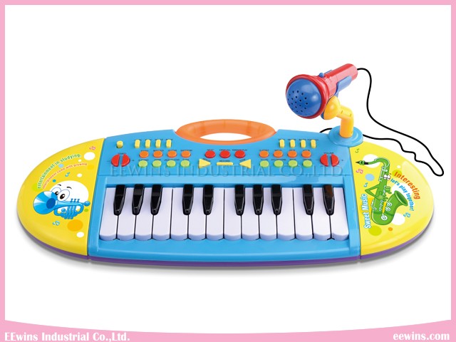 Educational Toys Electronic Musical Organ with Microphone