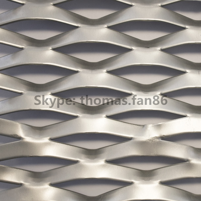 Aluminium Mesh for Curtain / Decoration Expanded Plate