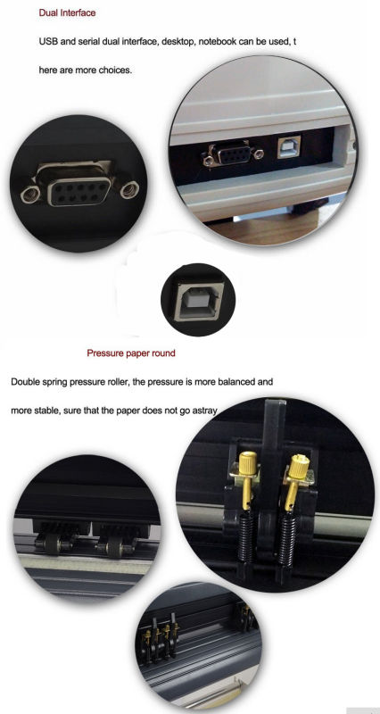 Vinyl Cutting Plotter for High Speed USB Sticker Sign Maker