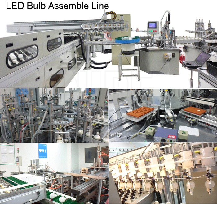 Automatic LED Light LED Bulb Assembly Line