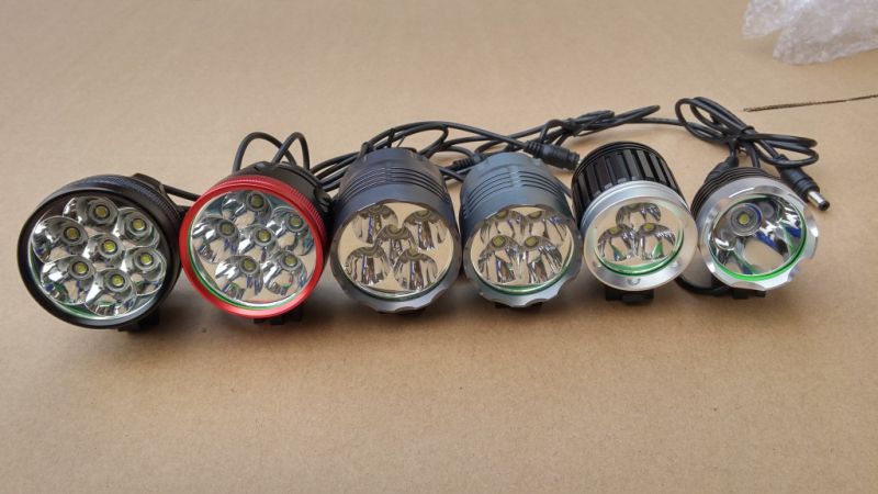 3 CREE Xml T6 Super Brightness 3000lumen Bicycle Light Night Driving Light