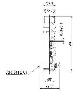 3/2 2/2 Solenoid Valve Armature