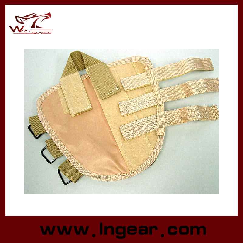 Tactical Airsoft Shotgun Rifle Ammo Pouch Cheek Pad Gun Bag Tan