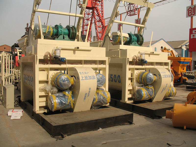 1.5m3 Concrete Mixer for Concrete Mixing Plant (JS1500)