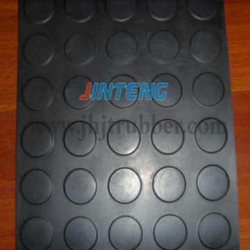 Stud Rubber Matting, Round DOT Rubber Sheet, Rubber Mat