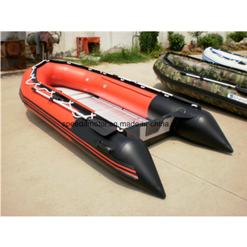 Ce China PVC Inflatable Fishing Boat (360cm)