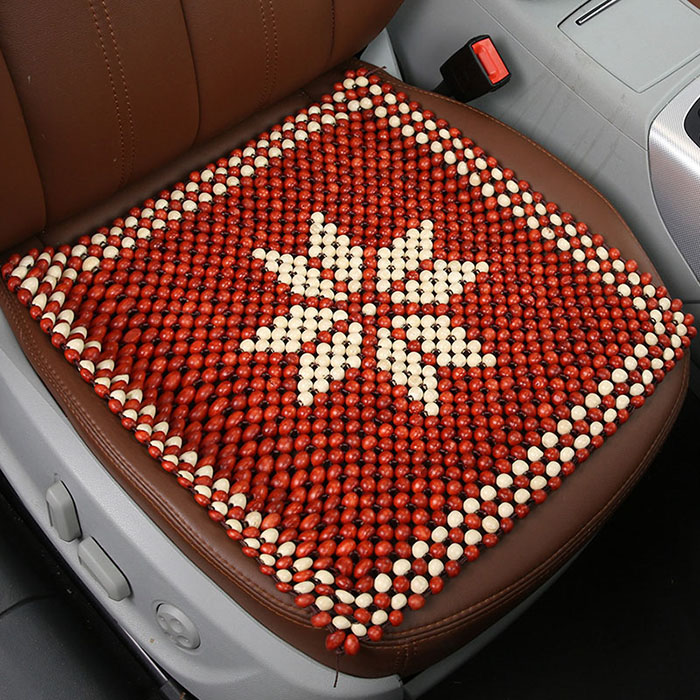 Cool Woodbead Seat Cover for Car for Home