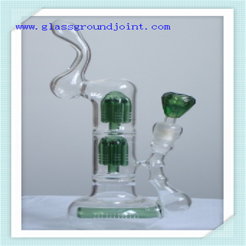 Colored Socket Glass Ground Joints for Glass Water Pipe