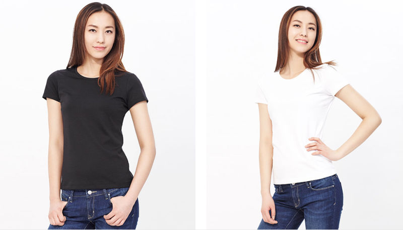 Top Sale Products Women's Blank 100 Cotton T-Shirt